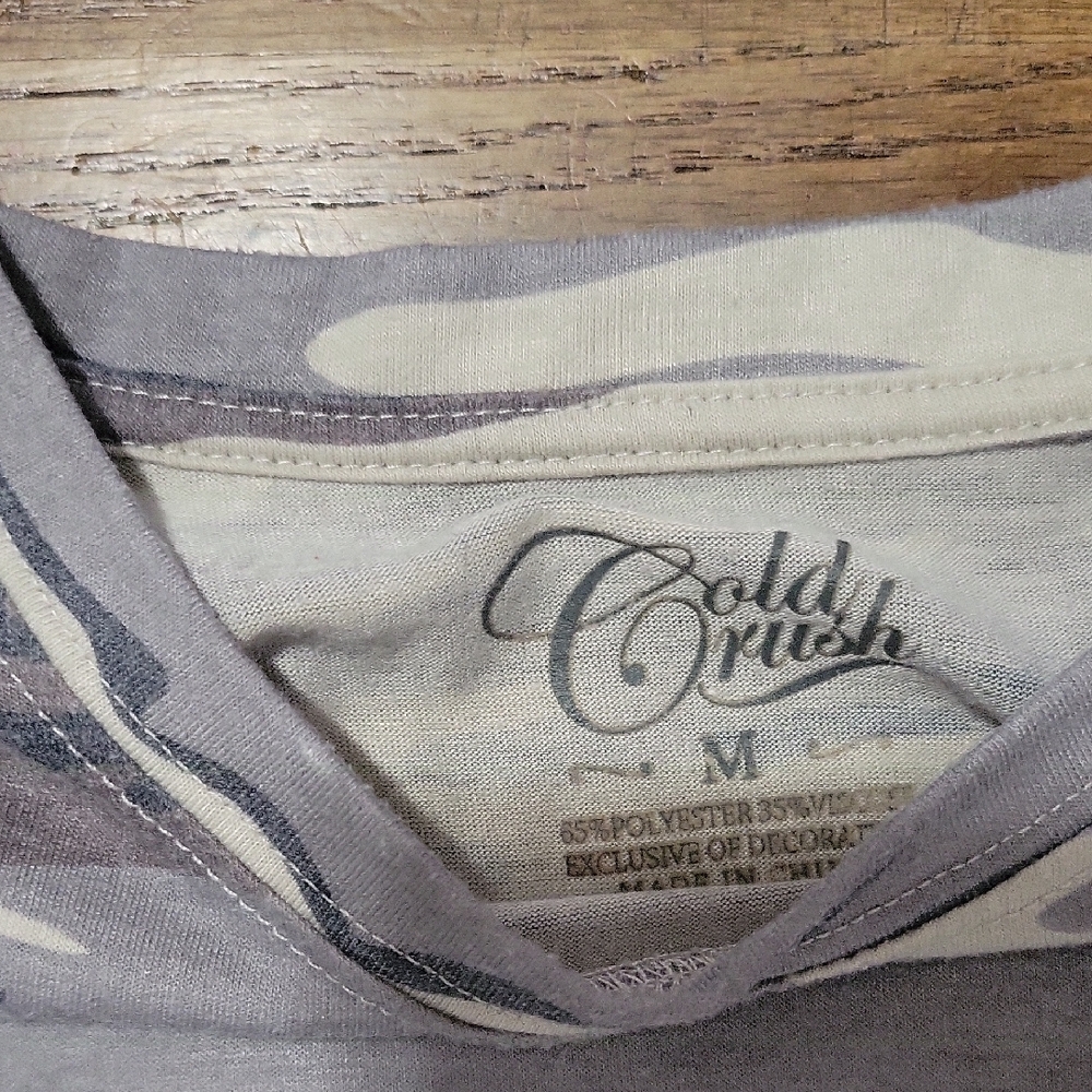🔵3/$13 Cold Crush Camo Shirt - Picture 2 of 4